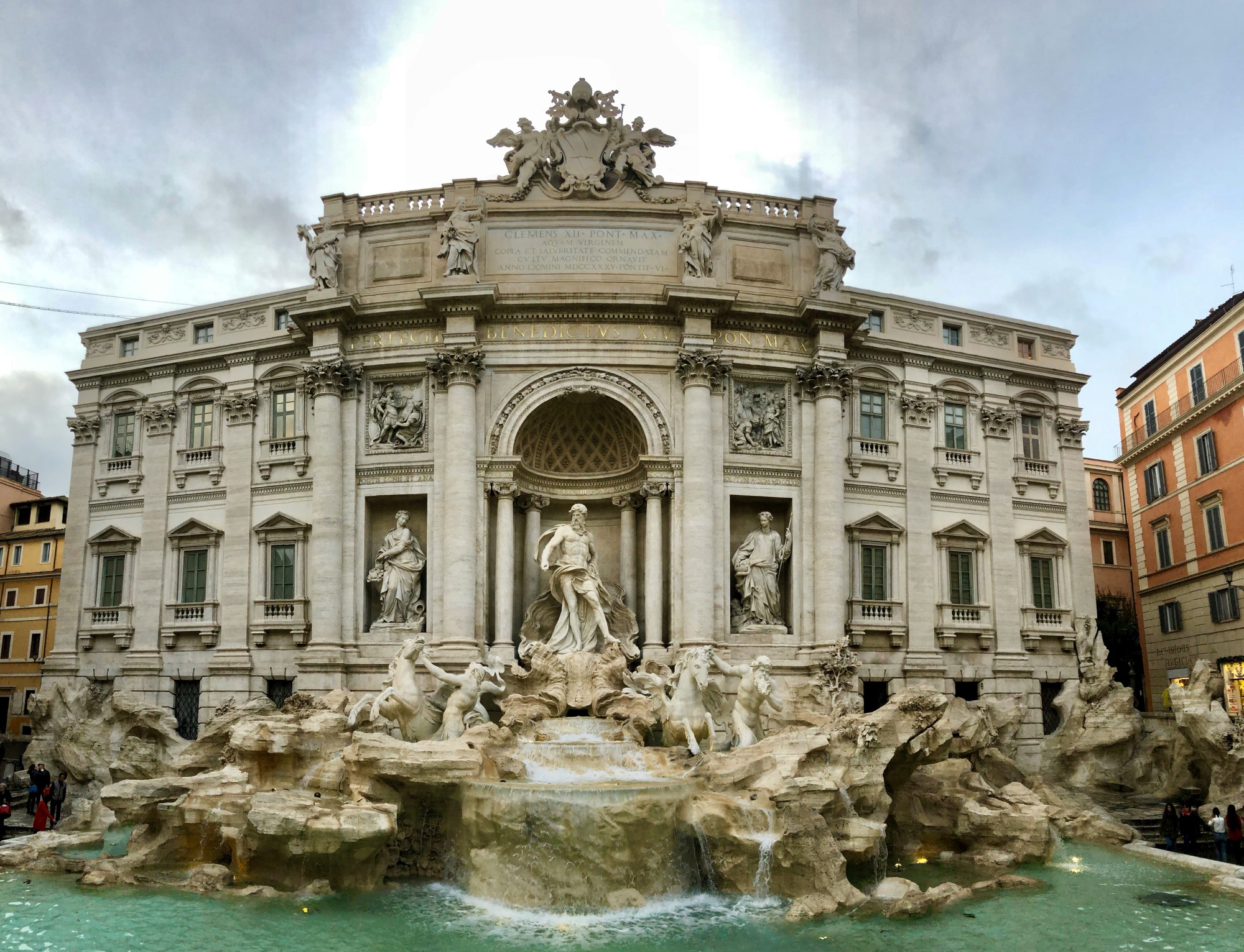 Rome’s Trevi Fountain: A Water Oasis